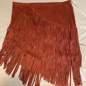 Fringe skirt